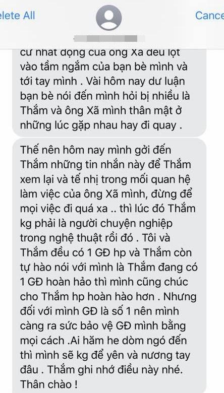 Bị vợ Hoàng Anh hăm dọa, người bị nghi tiểu tam: Tôi không phải trò chơi của mấy người-4