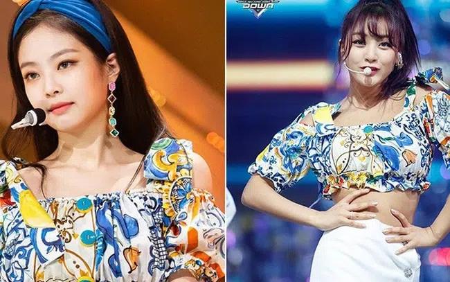 Nancy (MOMOLAND) lẫn nữ idol xấu nhất Kpop đụng hàng với BLACKPINK, ITZY liền bị chỉ trích-3