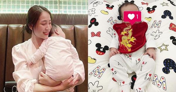 Lâu lâu mới lên sóng, gương mặt cháu ngoại 8 tháng tuổi của Minh Nhựa gây tò mò-3