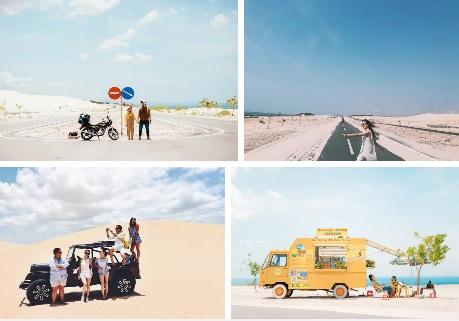 Bức ảnh chụp từ trên cao xuống tiểu sa mạc Sahara Bàu Trắng nhìn đỉnh như châu Âu khiến dân mạng xuýt xoa lập kèo check-in-3