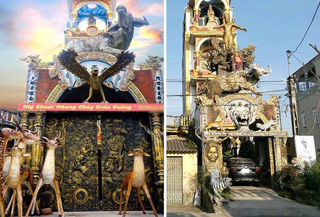 Ngôi nhà phong thủy kỳ quái ở Hưng Yên hiện tại biến hình ra sao?-1