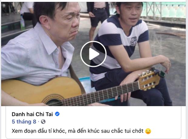 Nghẹn ngào clip Nếu một ngày không có Chí Tài, chính cố nghệ sĩ từng bật khóc khi xem-1