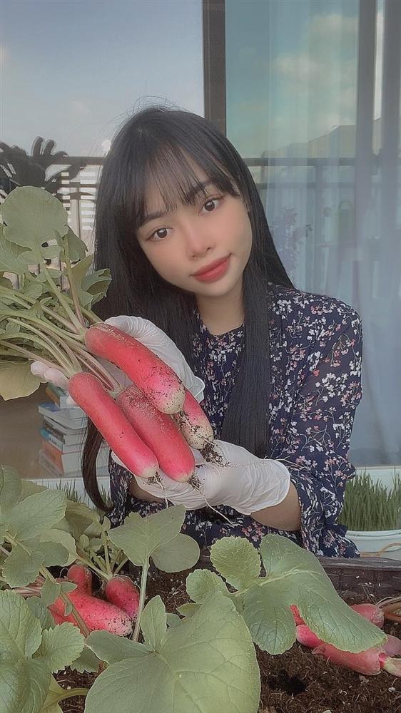Nàng dâu Việt ở Hàn mát tay trồng đủ loại rau củ xanh rì trên góc ban công vỏn vẹn 3m vuông-1