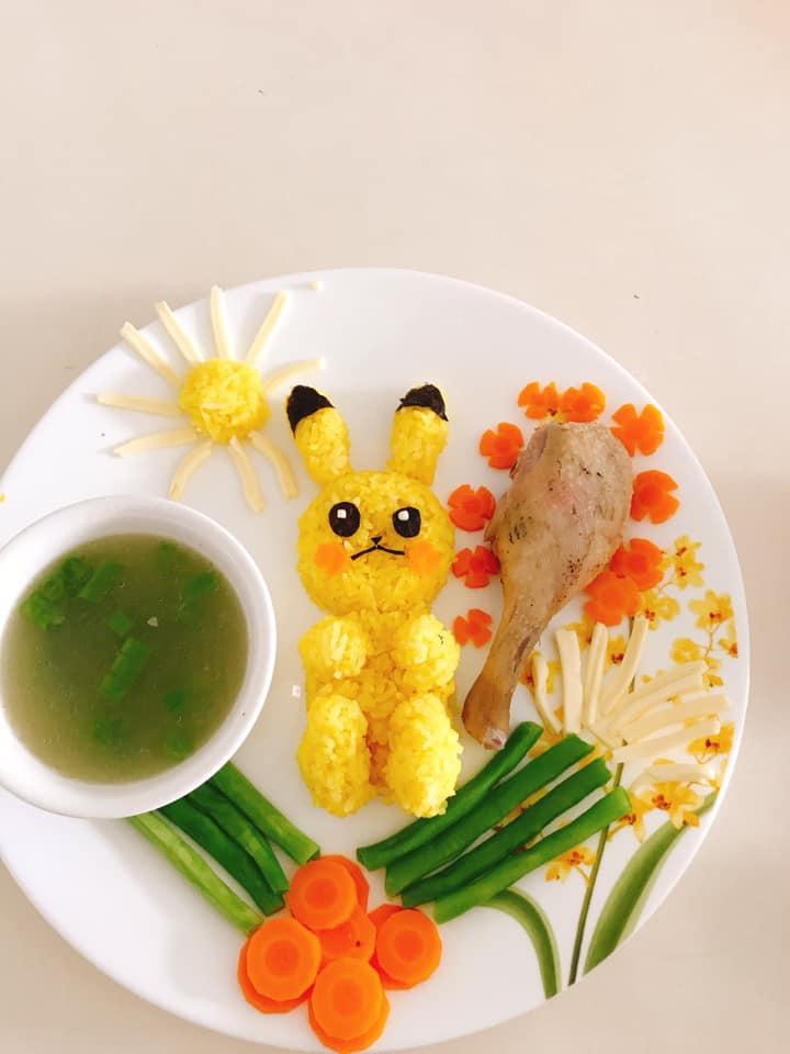 Mẹ 8x với những đĩa cơm bento đẹp mắt để giúp con gái bớt lười ăn-3