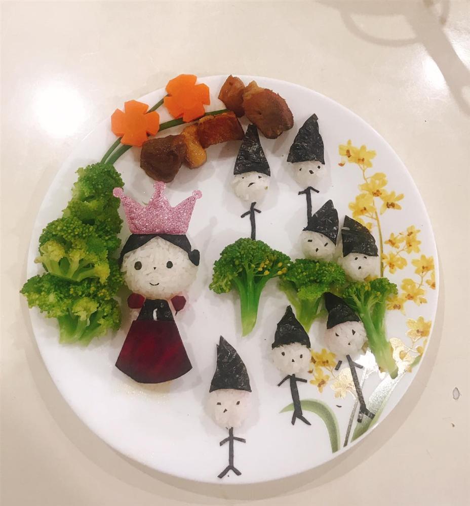Mẹ 8x với những đĩa cơm bento đẹp mắt để giúp con gái bớt lười ăn-7