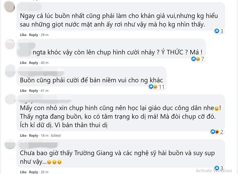 Trường Giang hát trong nước mắt vì nhớ Chí Tài, khán giả mặc kệ leo lên đòi selfie-6