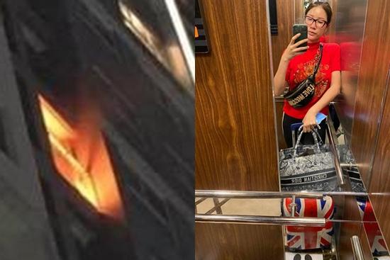 Trang Trần tá hỏa khi chung cư cháy, con gái theo vú em tháo chạy