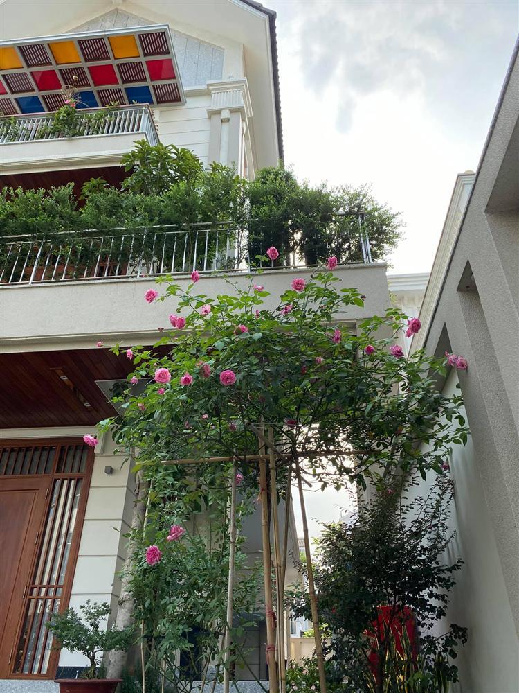 Biệt thự sang chảnh ngập sắc hoa của Quý Bình và vợ đại gia-12