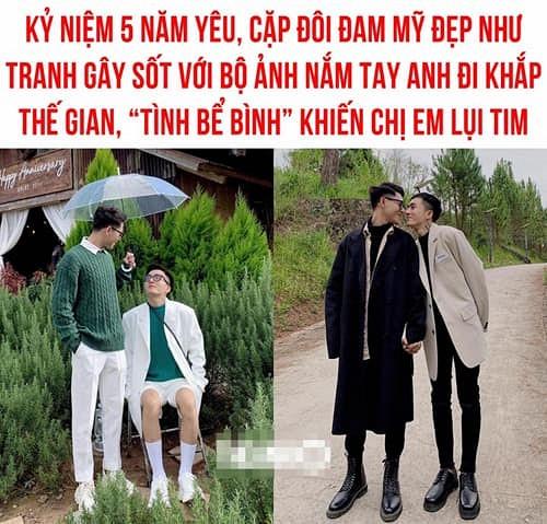 Cặp đôi đam mỹ gây sốt với chuyện tình 5 năm nắm tay nhau đi khắp thế gian-1