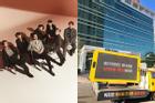 Fan BTS gửi hẳn xe tải đến tòa nhà Big Hit phản đối kế hoạch tương lai