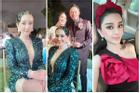 Lâm Khánh Chi thay liền 2 bộ váy lồng lộn lấn át cô dâu trong đám cưới Quý Bình