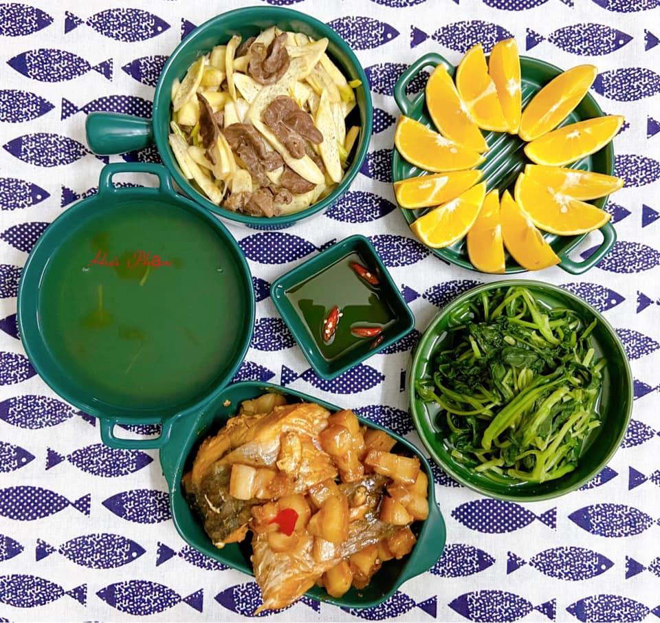 Loạt mâm cơm của vợ đảm Hà Nội, nhìn thế này bảo sao chồng chỉ muốn ăn cơm nhà-8