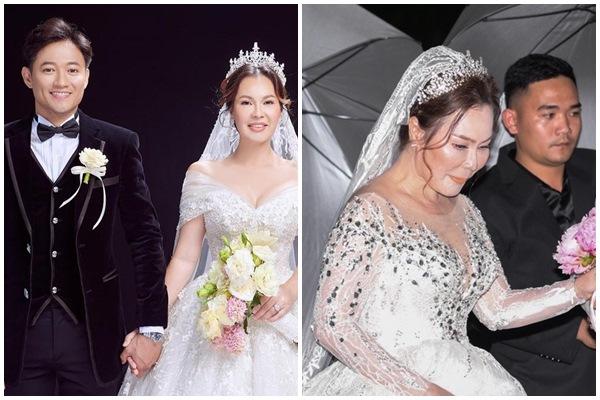 Thuộc thế hệ 7X, bà xã Quý Bình chuộng style gợi cảm hack tuổi-15