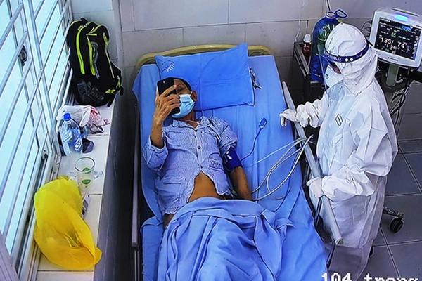 Bệnh nhân 1405 nhiễm Covid-19 diễn biến nặng-1