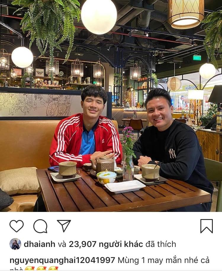 Thả tim gái xinh Hà thành không trượt phát nào, Quang Hải đã có mối mới rồi sao?-7