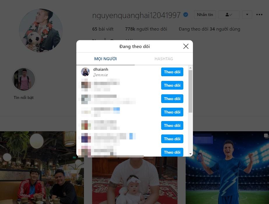Thả tim gái xinh Hà thành không trượt phát nào, Quang Hải đã có mối mới rồi sao?-1