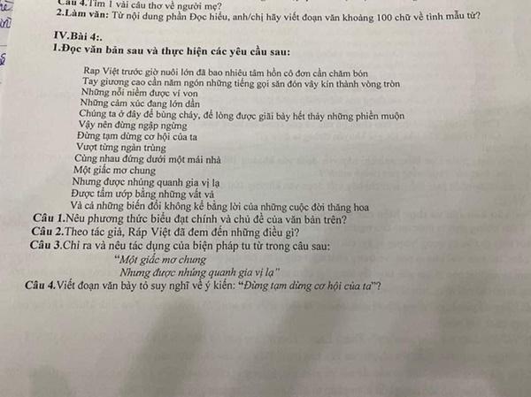Rhymastic Khoe Verse Rap Trong Ca Khúc Chủ Đề Rap Việt Vào Đề Văn - 2Sao