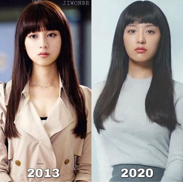 Cùng một kiểu tóc nhưng nàng Yoo Rachel của hiện tại và 7 năm trước đã khác nhau lắm rồi-7