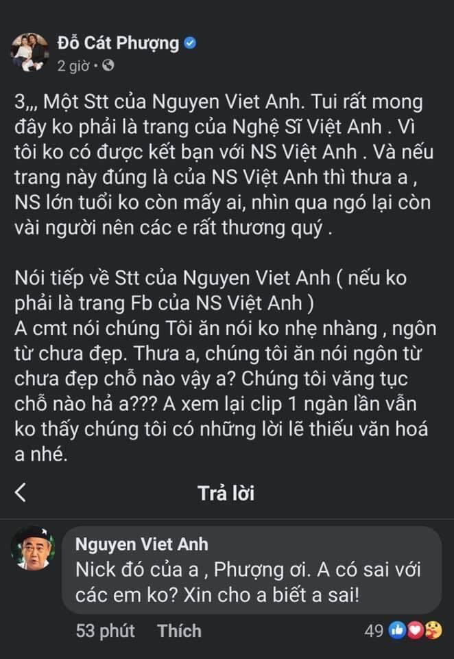 Nghe Cát Phượng nhắc nhở mình, NSND Việt Anh: Anh có sai với em?-5