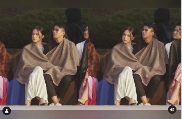 Hương Giang - Matt Liu phát cẩu lương cực tình khi xem show thời trang-5