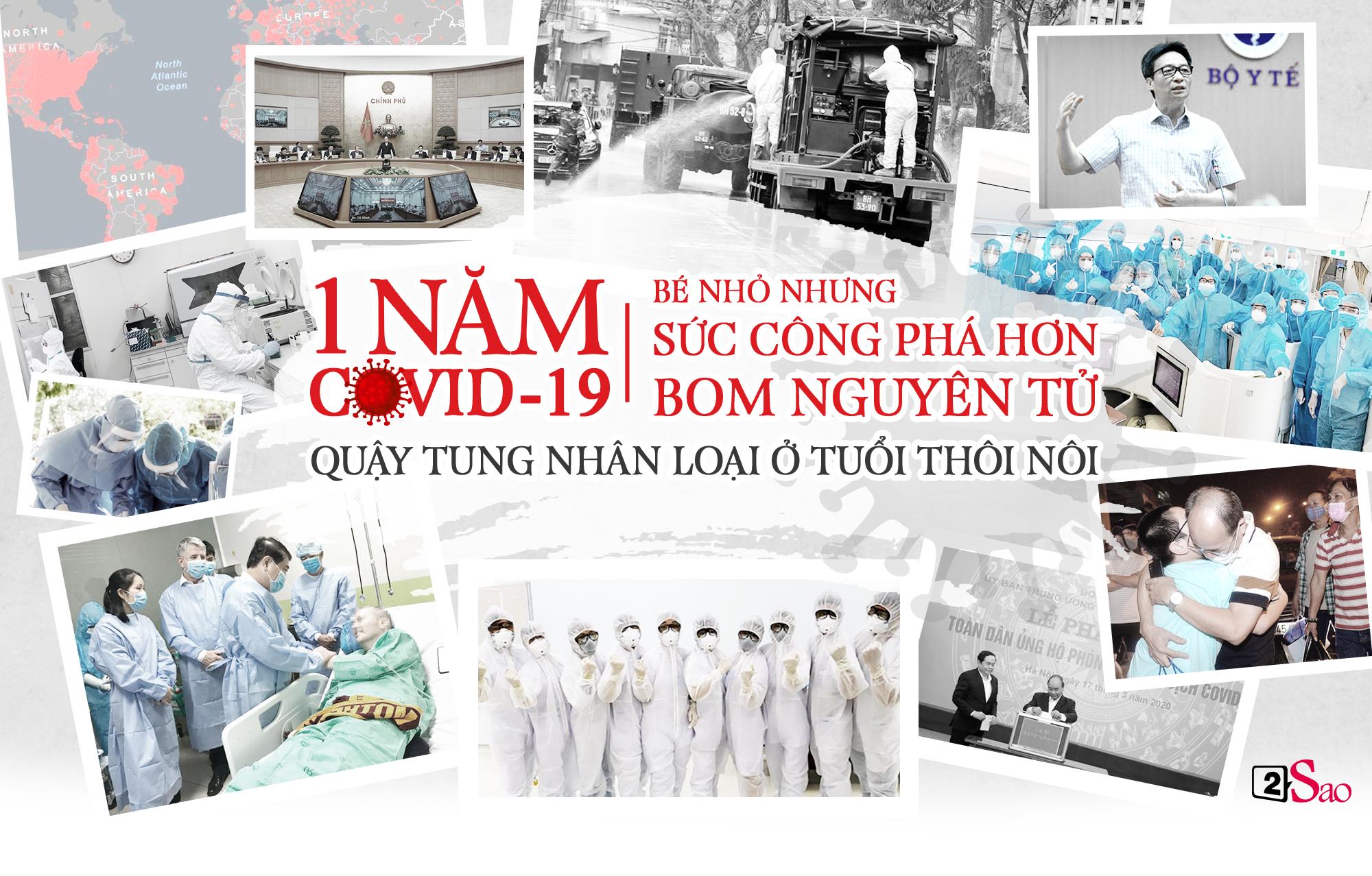 Covid-19 tròn 1 năm: Tuổi thôi nôi mà 'vẫy vùng' nhân loại