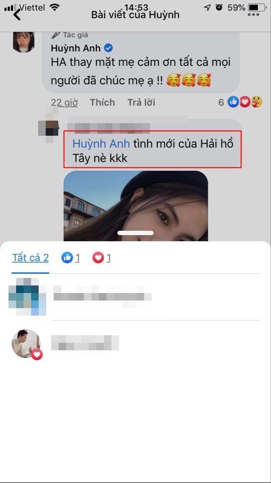 Động thái của Huỳnh Anh khi có người gửi ảnh bồ mới Quang Hải-3