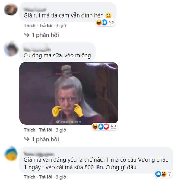 Vương Nhất Bác râu tóc bạc phơ nhưng fan u mê vẫn khen bất chấp-4