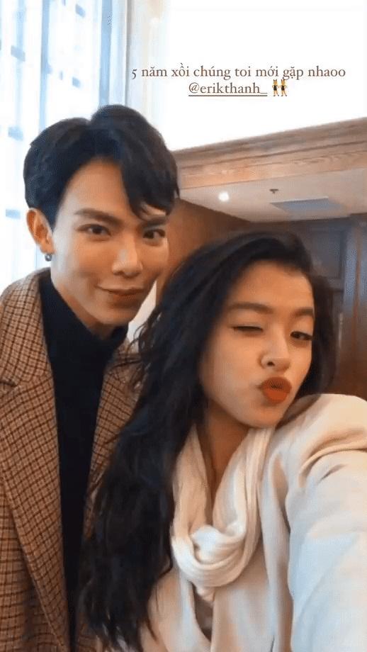 Check-in bên Erik, nhan sắc con gái út NSƯT Chiều Xuân ngày càng gây chú ý-1