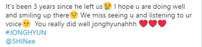 Fan Kpop trên toàn thế giới tưởng niệm 3 năm ngày mất Jonghyun – SHINee-5