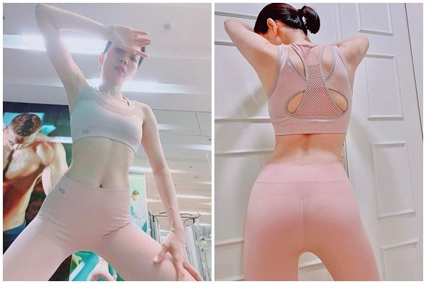 Lệ Quyên để mặt mộc, cưa sừng làm nghé với croptop và chân váy xì teen-6