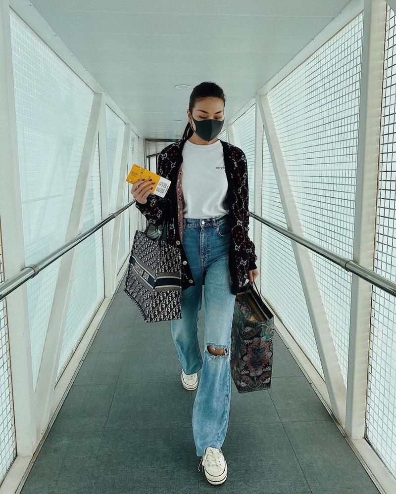 Tâm Tít khoe dáng nuột với cây đen - Minh Hằng lên đồ menswear ngầu đét-1