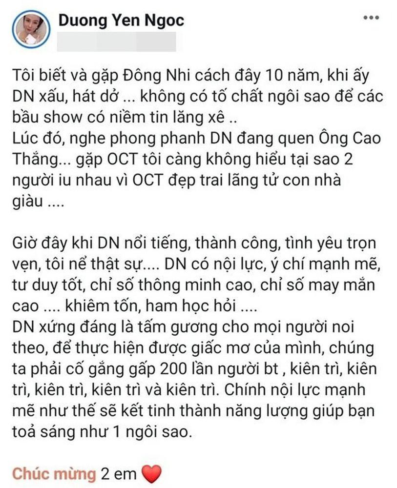 Cựu mẫu Dương Yến Ngọc gây xôn xao khi nói vợ cũ Hoàng Anh bị trầm cảm nặng-4
