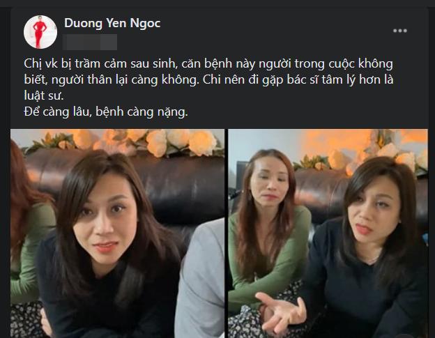 Cựu mẫu Dương Yến Ngọc gây xôn xao khi nói vợ cũ Hoàng Anh bị trầm cảm nặng-2