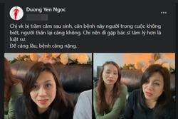 Cựu mẫu Dương Yến Ngọc gây xôn xao khi nói vợ cũ Hoàng Anh bị trầm cảm nặng