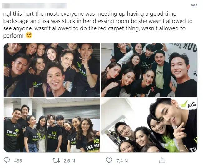 Bằng chứng Lisa (BLACKPINK) bị YG đối xử bất công, giam lỏng không cho tham gia show, còn phải tự mình đi xin lỗi fan-5
