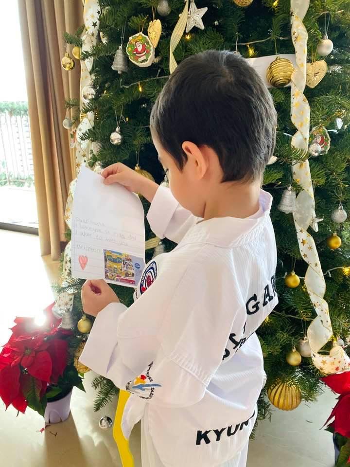 Con trai Thu Minh viết thư gửi ông già Noel, chi tiết đặc biệt khiến người xem bật cười-2