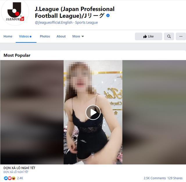 Hacker Việt lấy cả fanpage bóng đá chuyên nghiệp Nhật Bản để livestream bán hàng online-1