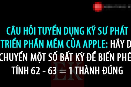 Làm thế nào để 62 - 63 = 1? phép tính đơn giản mà khiến nhiều người 'tạch'