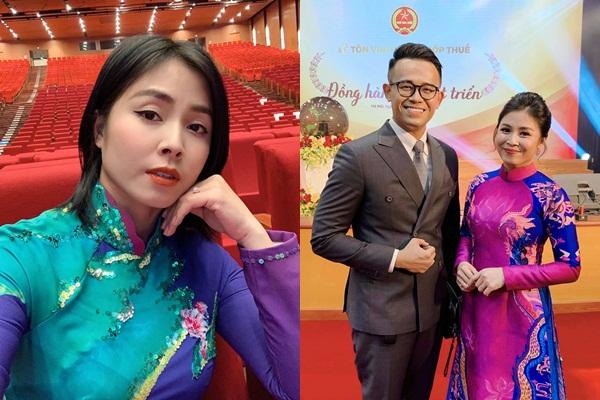 Lần hiếm hoi MC Hoàng Linh để lộ hình xăm hổ báo khi ghi hình-7