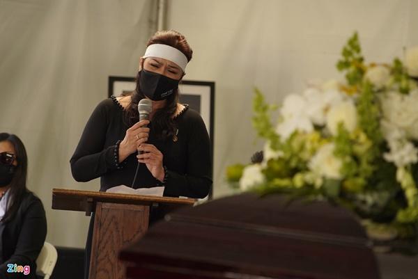 Vợ Chí Tài khóc, hát Em ở đâu tiễn biệt chồng về nơi an nghỉ-8