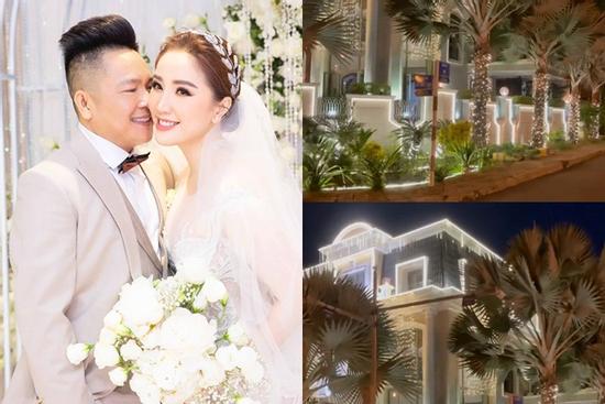 Biệt thự như lâu đài ánh sáng của Bảo Thy và chồng đại gia