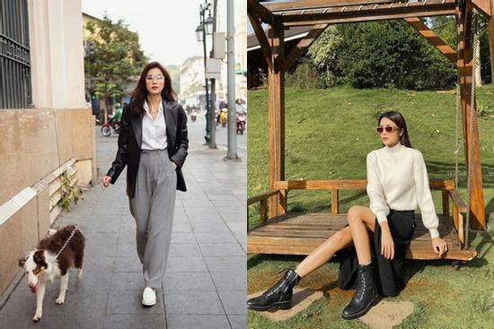 10 cách lên đồ mùa lạnh đẹp mê từ Hà Tăng, toàn item basic nhưng thừa độ sang xịn