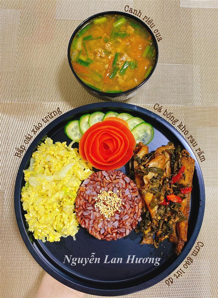 9x xinh đẹp khoe thực đơn ăn kiêng đẹp mắt, không thua kém gì nhà hàng sang trọng-9