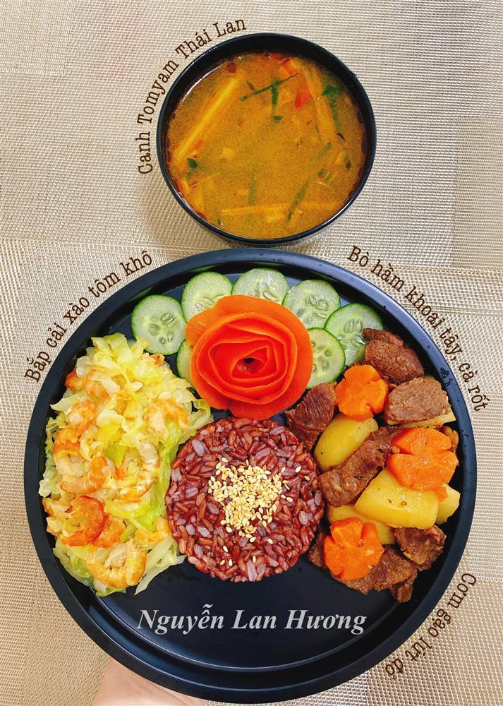 9x xinh đẹp khoe thực đơn ăn kiêng đẹp mắt, không thua kém gì nhà hàng sang trọng-12