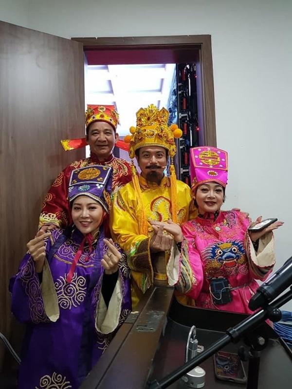 Rò rỉ loạt ảnh hậu trường đầu tiên của Táo Quân 2021?-2