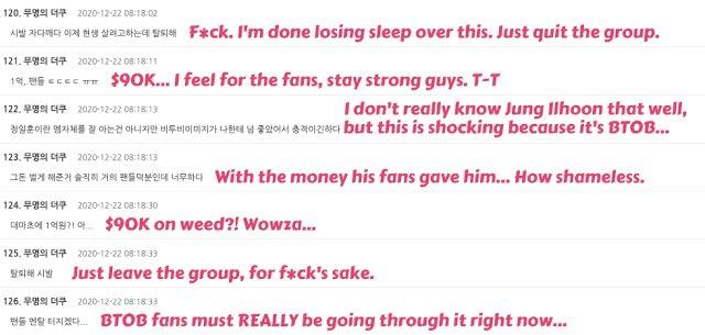 Neitzens shock ngất người khi biết số tiền Jung Ilhoon BTOB ném vào cần sa-4