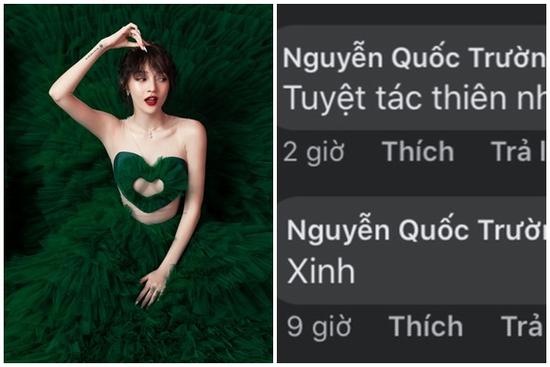 Bảo Anh tung ảnh gợi cảm, Quốc Trường lập tức khen: 'Tuyệt tác thiên nhiên'