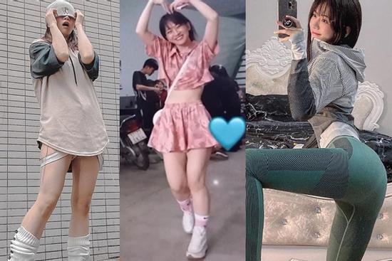 Hot Tiktok 4,3 triệu follow Lê Bống lộ đùi to, chân ngắn qua clip bị quay lén