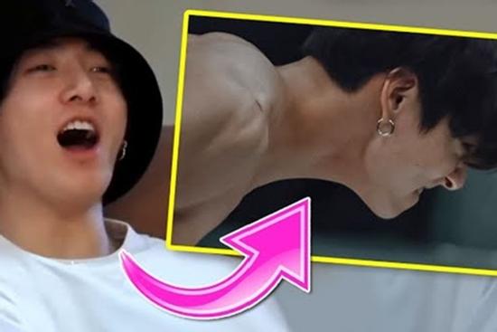 Jungkook mà đã khoe thân thì đến anh em cũng phải đổ rạp