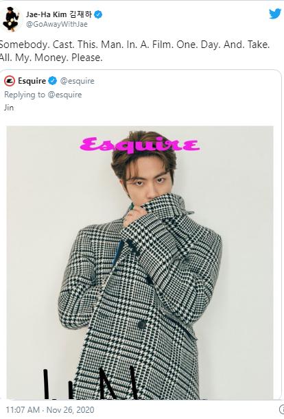 Nhà báo nổi tiếng phát cuồng với diễn xuất của Jin BTS-2